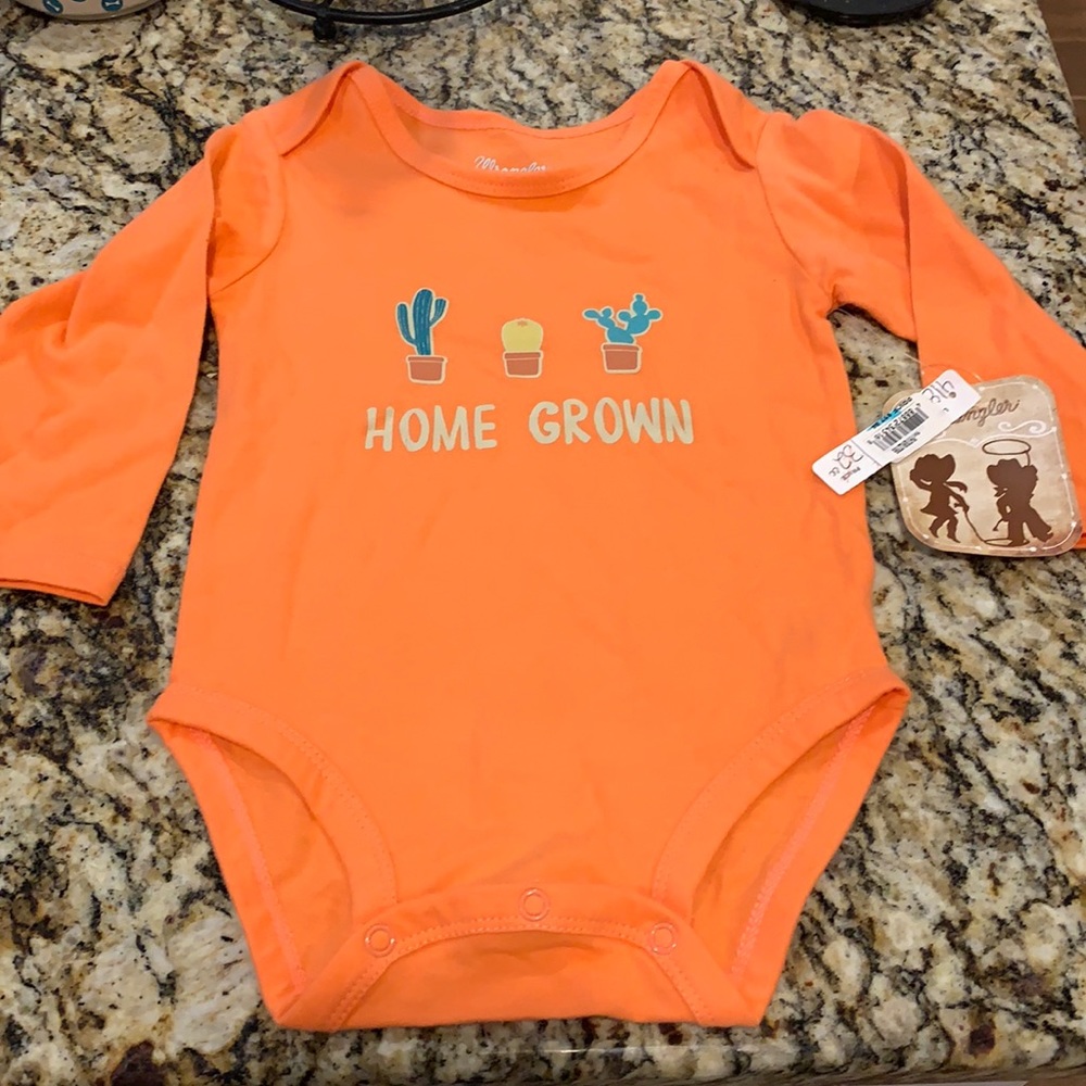 Wrangler size 12 month onesie